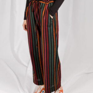 Emmy Drawstring Pant - Sunset Stripe - Image 1