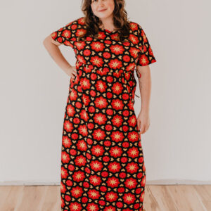 Aimee Maxi Dress - Mod Fuchsia - Image 1