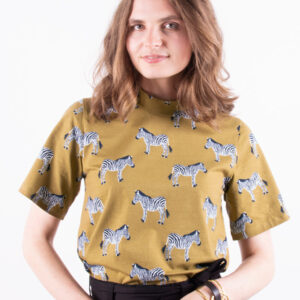 Eve Top - Zebra Green - Image 6