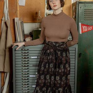 Nahla Midi Skirt - Fall Blossom - Image 1