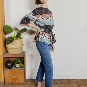 Ruth Top - Mountain Stripe - Image 3