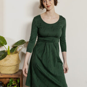 Novela Dress - Diamond Vine Dark Sage - Image 6