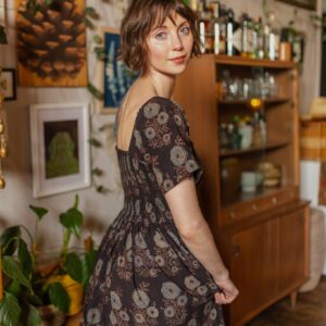 Teddy Midi Dress - Fall Blossom - Image 2