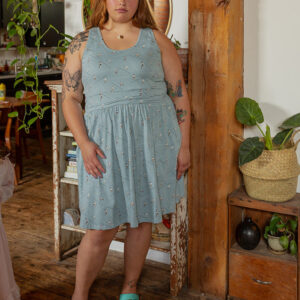 Asheville Plus Size Dress - Badminton Slate - Image 1