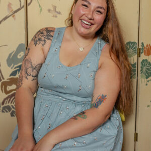 Asheville Plus Size Dress - Badminton Slate - Image 2