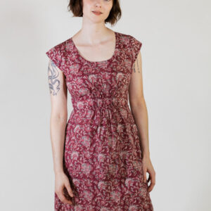 Artsy Traveler Dress - Magenta Vine - Image 2
