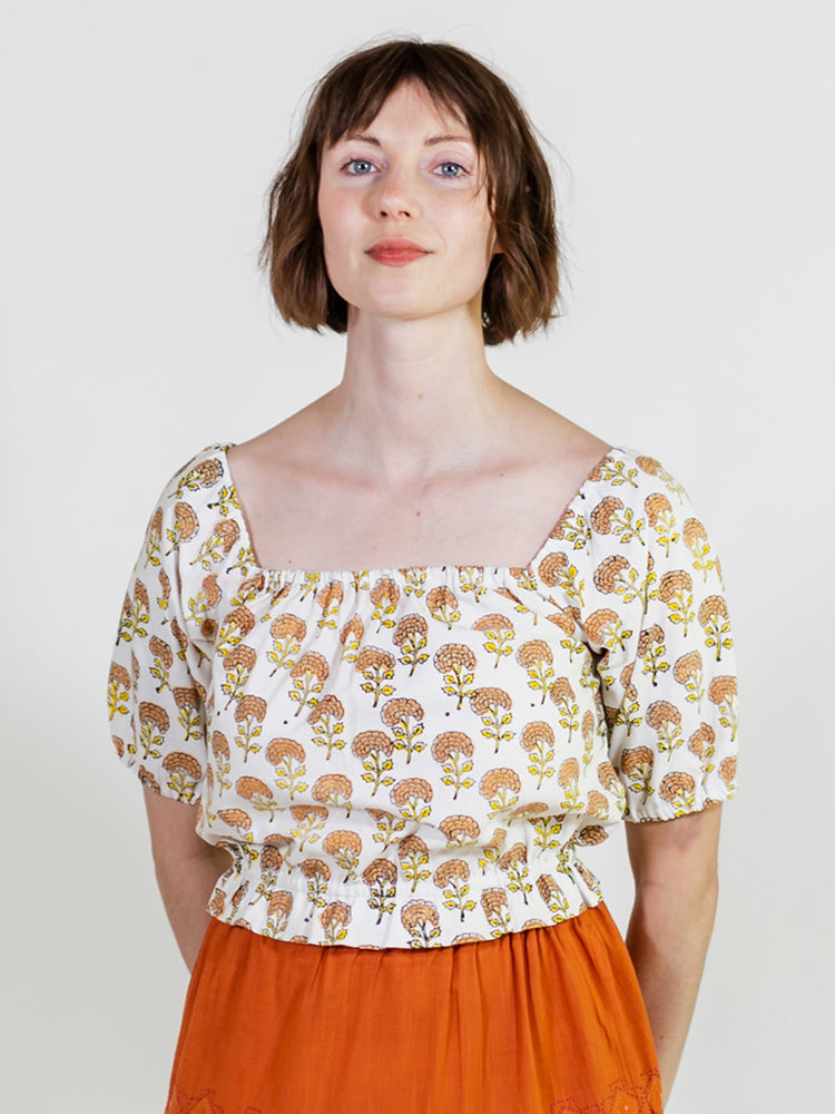 Lainey Top - Marigold - Image 1