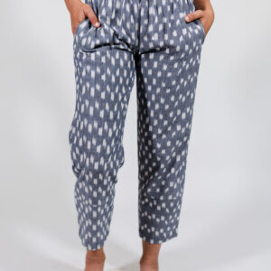 Miller Easy Pant - Blue Ikat - Image 4