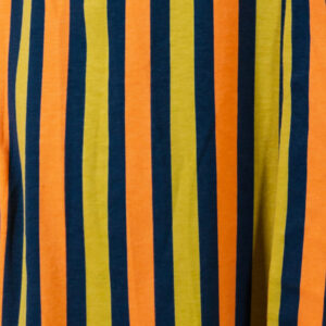 Opal Plus Size Dress - Navy Chartreuse Stripe - Image 4