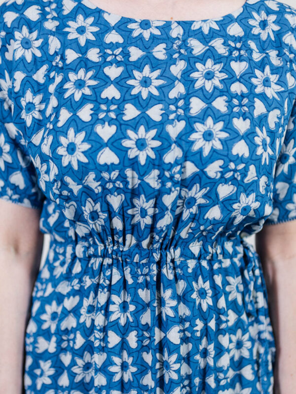 Aimee Maxi Dress - Indigo Heart Floral - Image 4