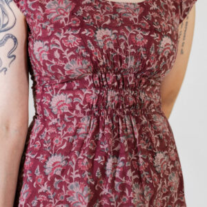 Artsy Traveler Dress - Magenta Vine - Image 4