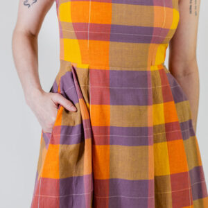 Devonshire Dress - Sunset Plaid - Image 8