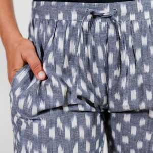 Miller Easy Pant - Blue Ikat - Image 3