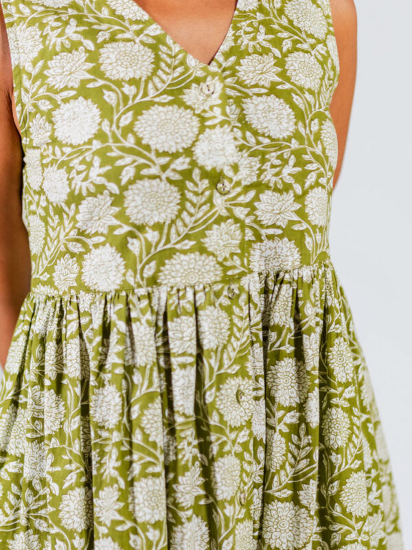 Olivia Dress - Pear Floral - Image 3