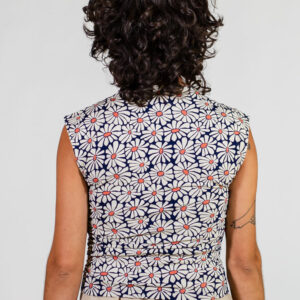 Ruched Top - Matisse Navy - Image 3