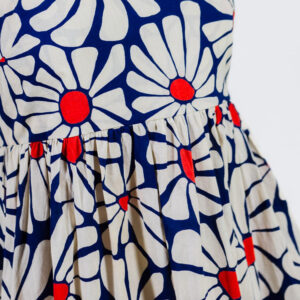 Sofia Midi Dress - Navy Floral - Image 3
