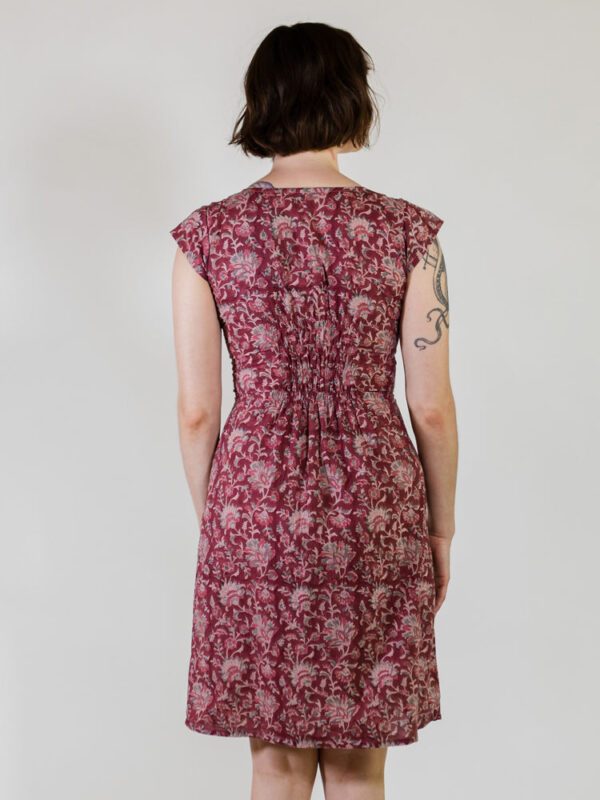 Artsy Traveler Dress - Magenta Vine - Image 5