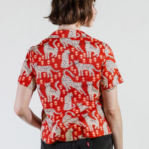 Camp Shirt - Poppy Leopard - Image 3