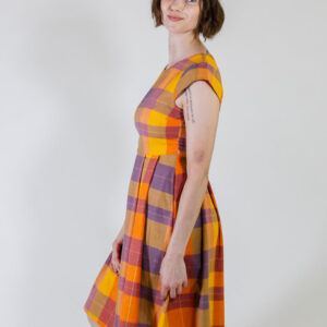 Devonshire Dress - Sunset Plaid - Image 5