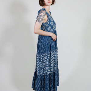 Lorelei Tiered Dress - Indigo Trio - Image 9