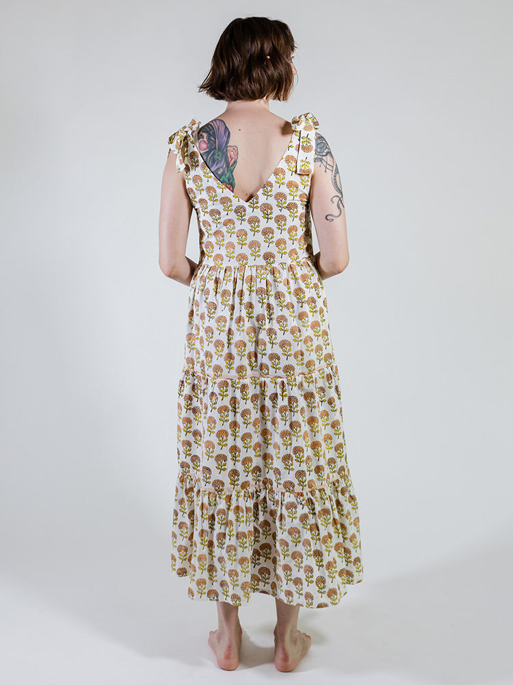 Lorelei Tiered Dress - Marigold - Image 15