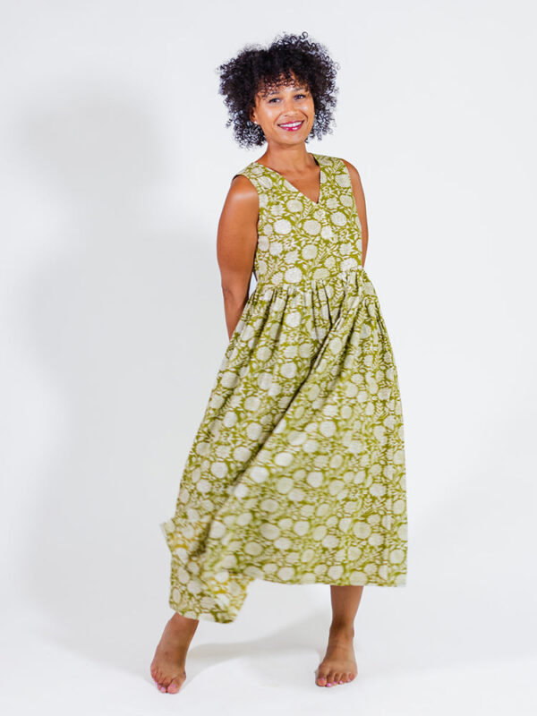 Olivia Dress - Pear Floral - Image 5