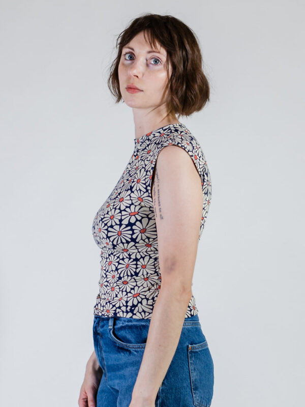 Ruched Top - Matisse Navy - Image 7