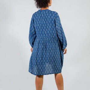 Sohla Mini Dress - Indigo Mix - Image 3