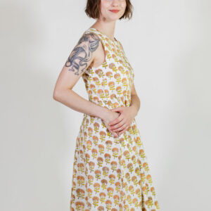 Sydney Sleeveless Dress - Marigold - Image 3