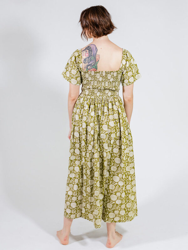 Teddy Midi Dress - Pear Floral - Image 6