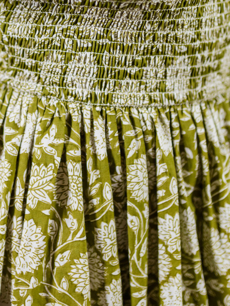 Teddy Midi Dress - Pear Floral - Image 3