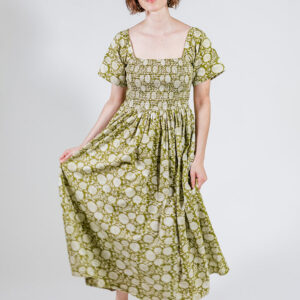 Teddy Midi Dress - Pear Floral - Image 7