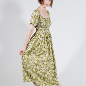 Teddy Midi Dress - Pear Floral - Image 8