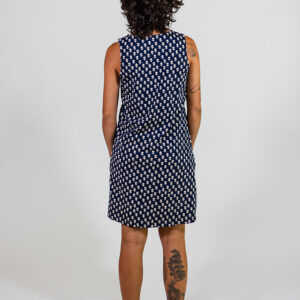 Evanston Dress - Micro Floral Navy - Image 7