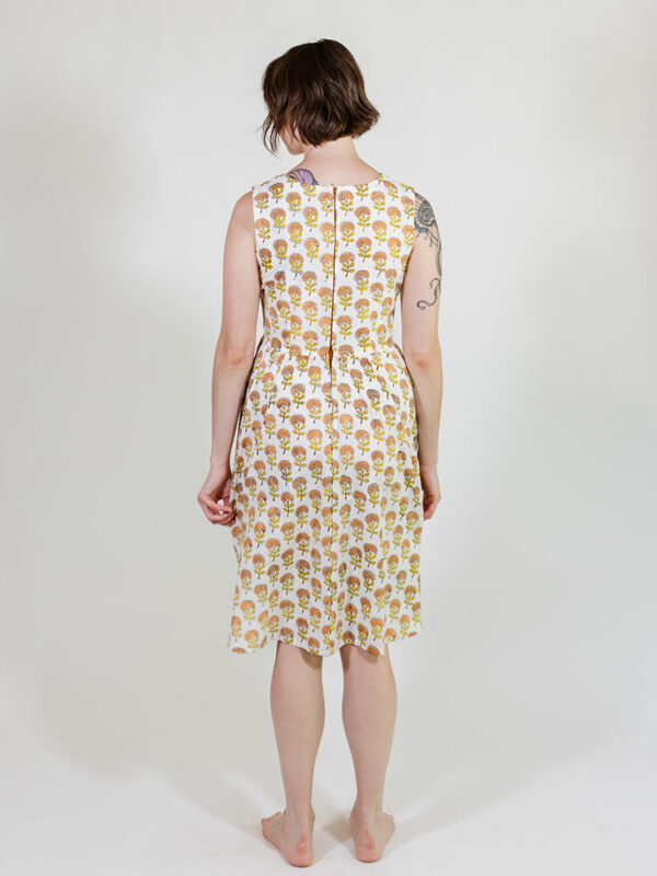 Sydney Sleeveless Dress - Marigold - Image 4