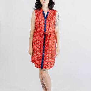 Thalia Shirt Dress - Poppy Suns - Image 9