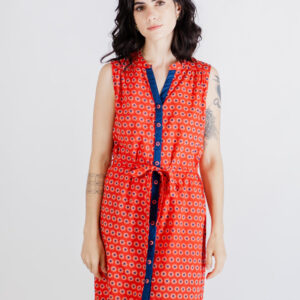Thalia Shirt Dress - Poppy Suns - Image 6
