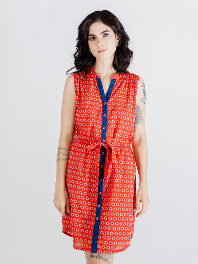 Thalia Shirt Dress - Poppy Suns - Image 6