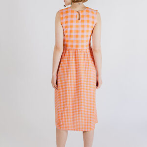 Lilah Dress - Tangerine Mix - Image 3