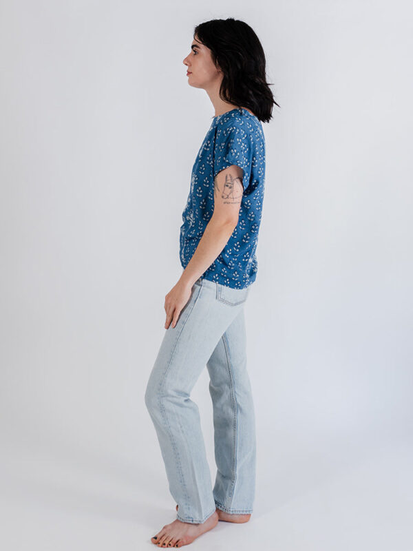 Cara Top - Indigo Mix - Image 7