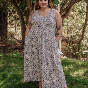 Cheri Plus Size Maxi Dress - Matisse Navy - Image 1