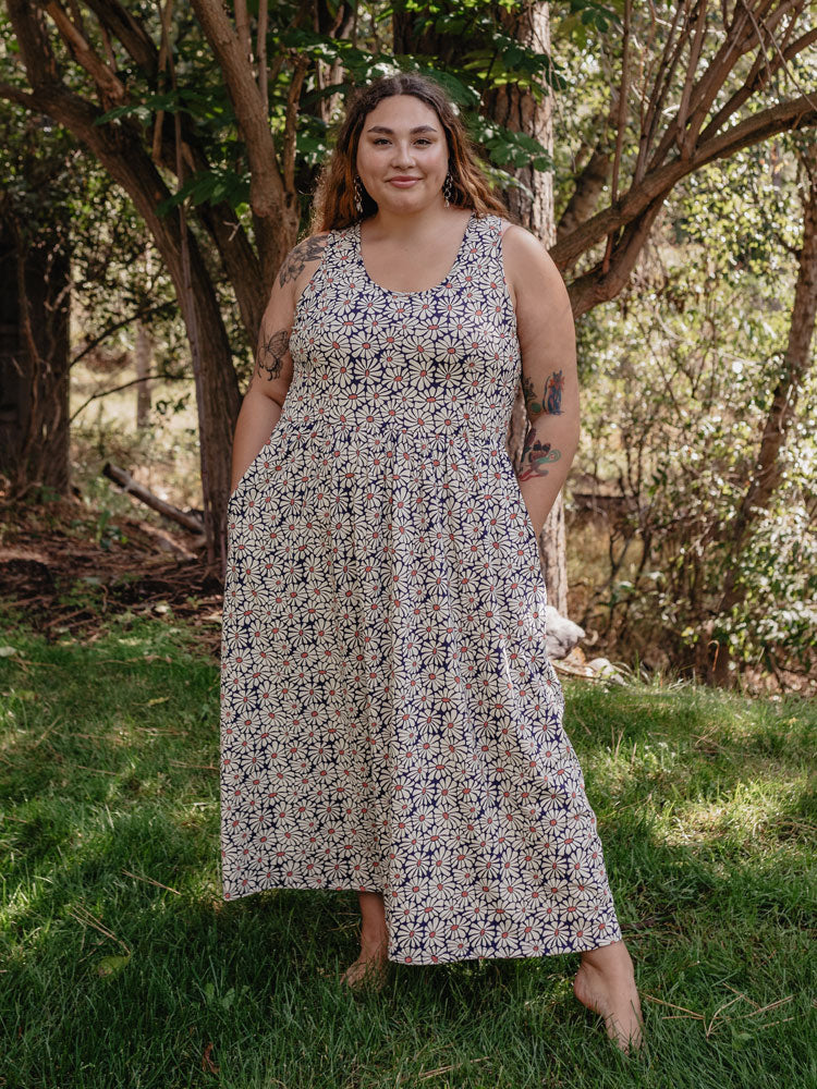 Cheri Plus Size Maxi Dress - Matisse Navy - Image 1