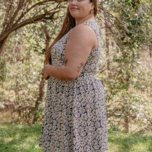 Asheville Plus Size Dress - Matisse Navy - Image 2