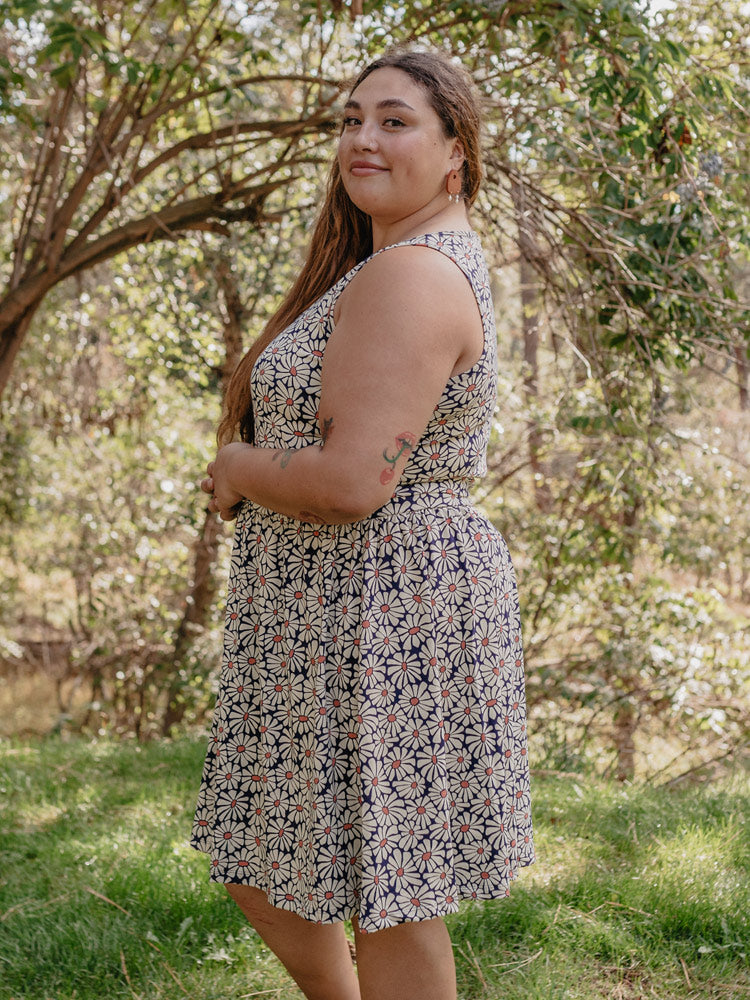 Asheville Plus Size Dress - Matisse Navy - Image 2