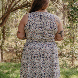 Asheville Plus Size Dress - Matisse Navy - Image 3