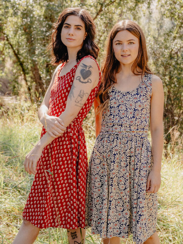 Asheville Dress - Micro Floral Red - Image 3