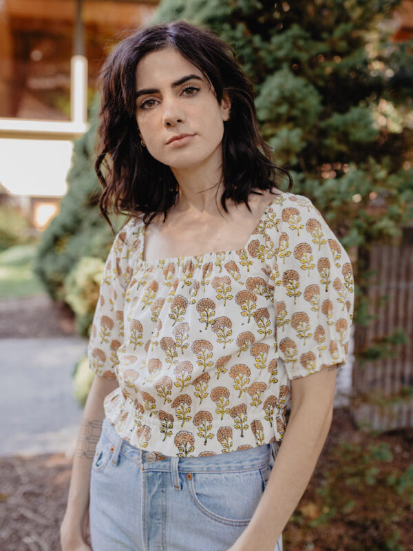 Lainey Top - Marigold - Image 2