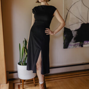 Elise Sheath Dress - Black - Image 1