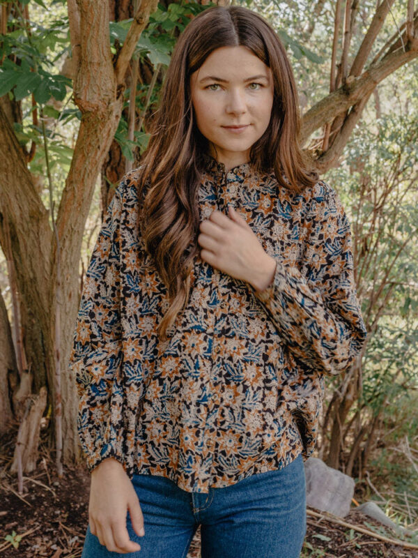 Stella Top - Sunflower Black