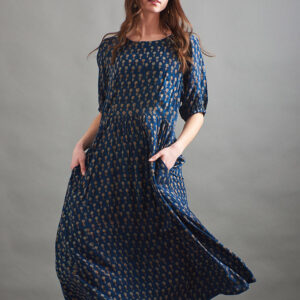 Sydney Midi Dress - Midnight Mini Floral - Image 1